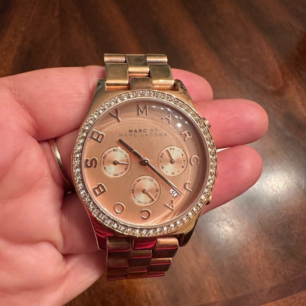 Rose Gold Marc Jacobs Watch